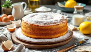 Torta al Latte Alta e Soffice