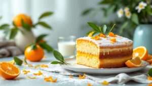 Torta soffice al profumo di arancia: dolce ricetta facile e collaudata