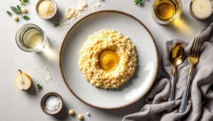 Il famoso risotto alle 3 P: un primo piatto raffinato da preparare in meno di 30 minuti