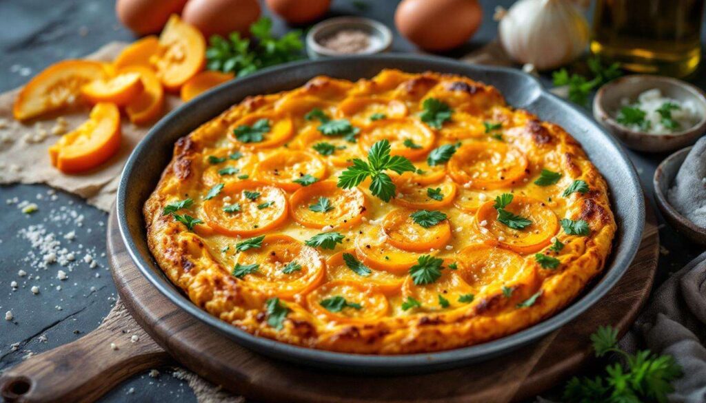 Frittata di zucca in padella: morbida dentro e dorata fuori