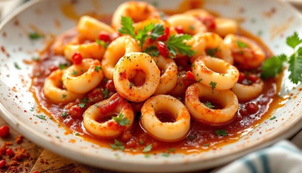 Calamari in salsa ricca: un piatto tradizionale dal sapore intenso per cene autentiche