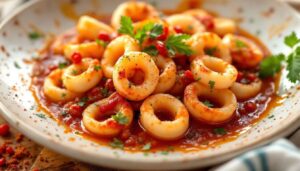 Calamari in salsa ricca: un piatto tradizionale dal sapore intenso per cene autentiche