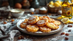Avete già provato le frittelle con ricotta e uvetta? Bisogna rimediare