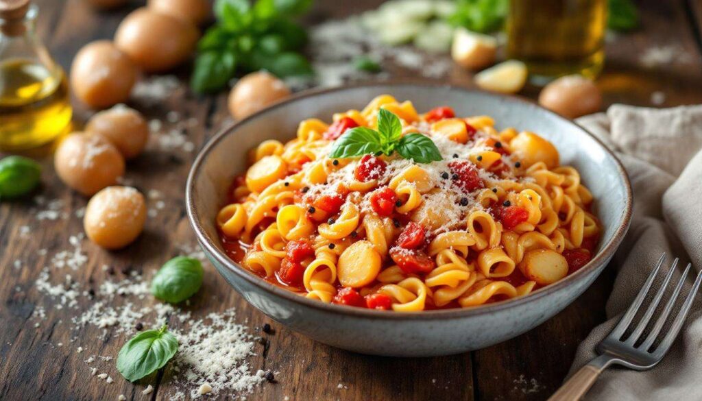 Pasta e patate: la ricetta tradizionale napoletana con provola